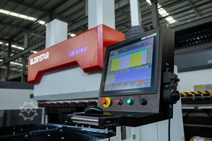 Fullautomatisk høyhastighets bøyessenter Glorystar laser GB-A1500 Bending machine