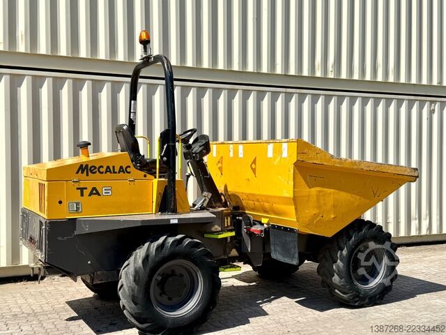 Ostalo MECALAC TA6 Dumper / 2022 BJ / 1.394 H
