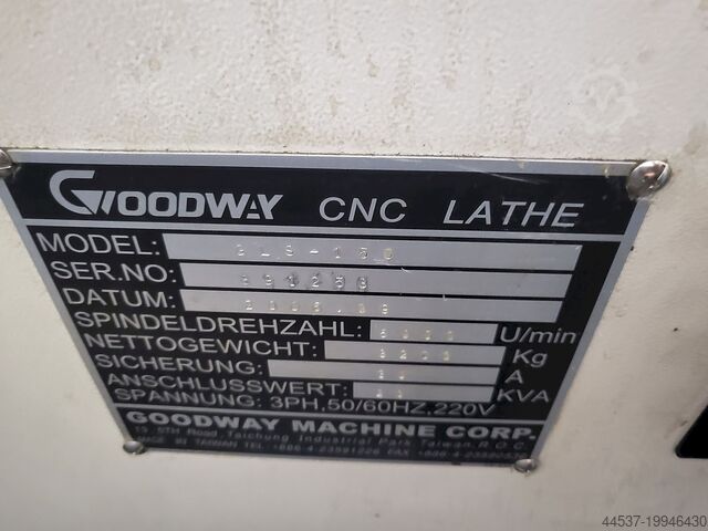 Tour CNC Goodway GLS-150
