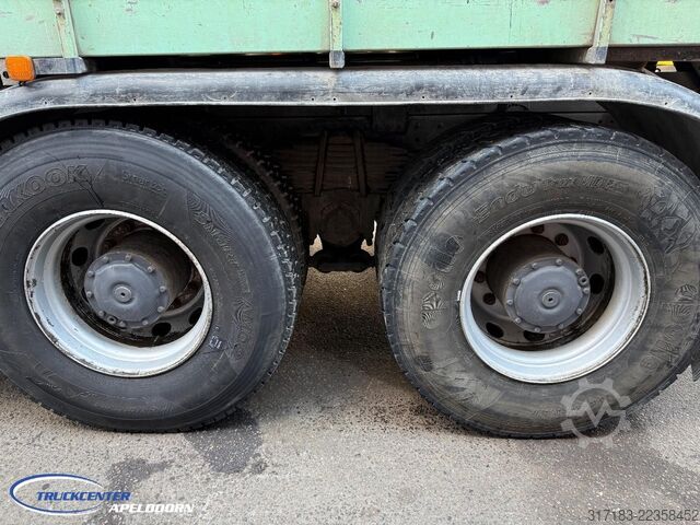 Pojazd ssący MAN 33.414 6X4 Steel springs, RVS tank