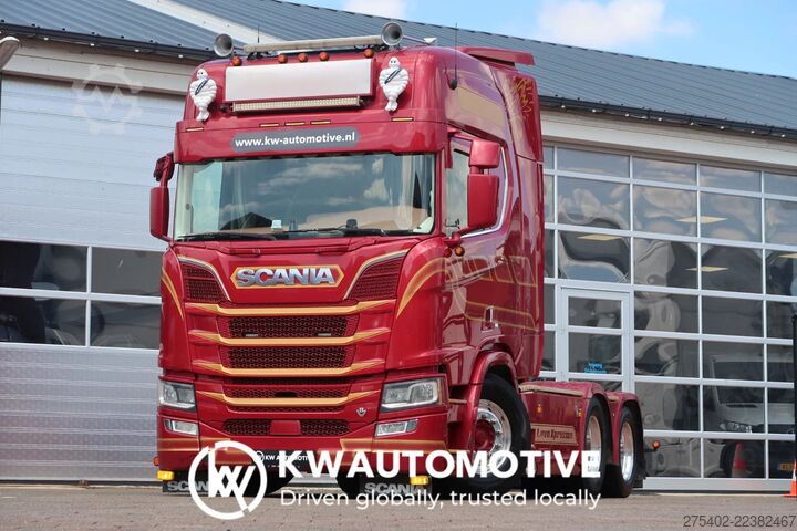  Scania R580 V8 NGS RETARDER/ FULL AIR/ HYDRAULICS/ ACC