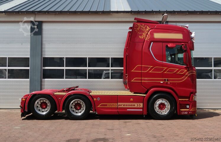  Scania R580 V8 NGS RETARDER/ FULL AIR/ HYDRAULICS/ ACC