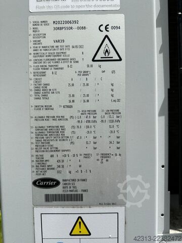  Carrier 30 RBP0550