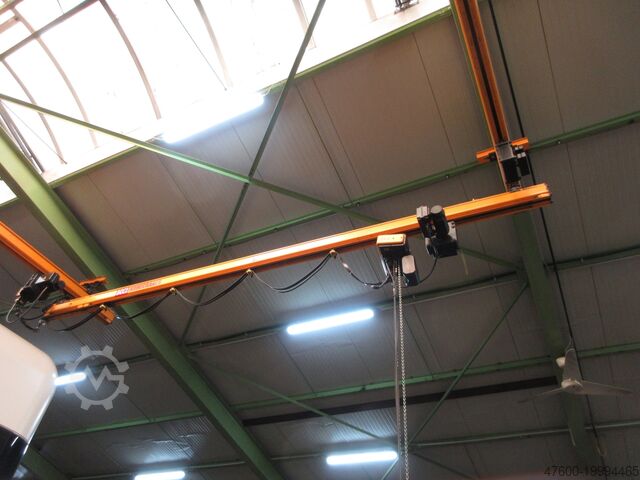 Kranhimmel ponte rolante, via de guindaste, estrutura de aço Kone Kranbahn Kran 500KG 5x6m 250Kg Kettenzug