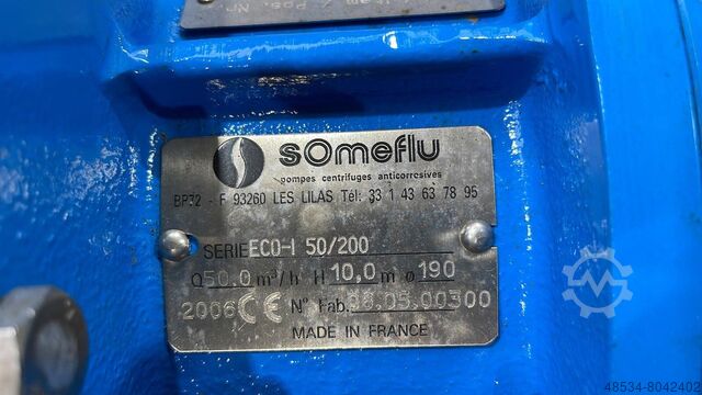 केन्द्रापसारक पंप सोमफ्लू ईसीओ I 50/200 नया Someflu Someflu