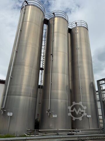 Edelstahlsilos Zeppelin Edelstahlsilos 70 m³