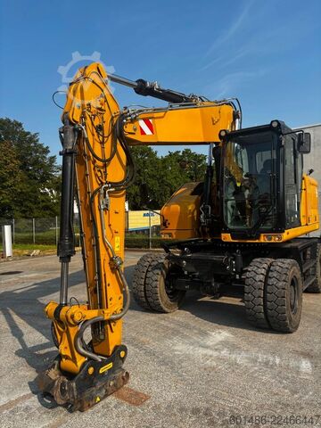 Escavadora sobre rodas CATERPILLAR M318-07 Erst 2800 Betriebsstunden