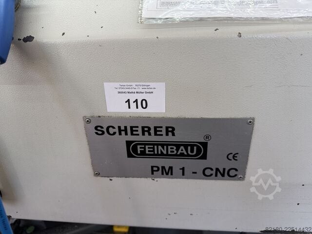 Precisionssvarv Scherer Feinbau PM1-CNC