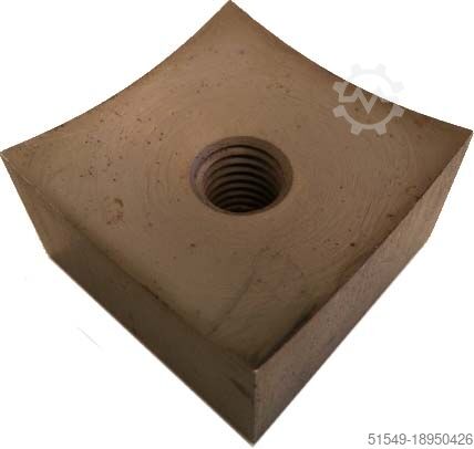 Egnet for Weima kverner compacto Schneidkronen 40 x 40 x 23 mm