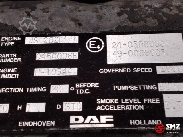 แบตเตอรี่ Daf Occ Powerpack DAF WS282 + 16S220