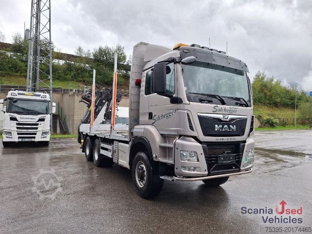 Kamion za izvlačenje drveta MAN TGS 33.500 6X4 HydroDrive + Penz 12Z