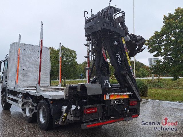 Kamion za izvlačenje drveta MAN TGS 33.500 6X4 HydroDrive + Penz 12Z