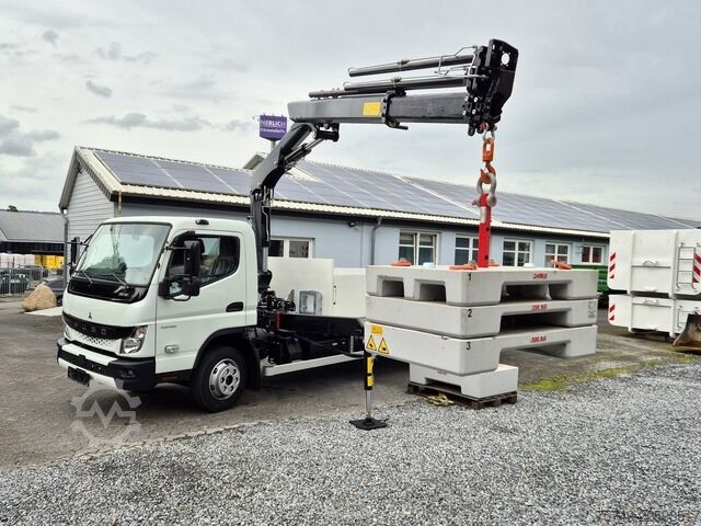 Furgonetka pick-up Fuso FUSO 9C18 Canter Alu Pritsche 5.2m Kran 3x hydr.