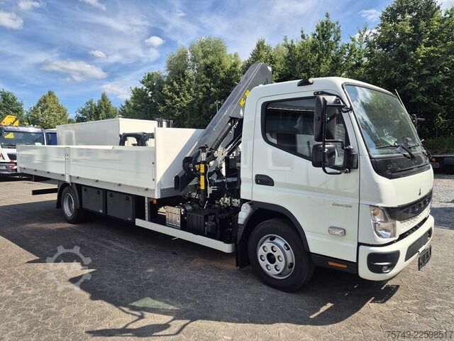 Furgonetka pick-up Fuso FUSO 9C18 Canter Alu Pritsche 5.2m Kran 3x hydr.
