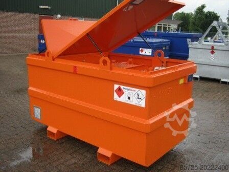 Tankbil  IBC met afsluitb. bovenbak