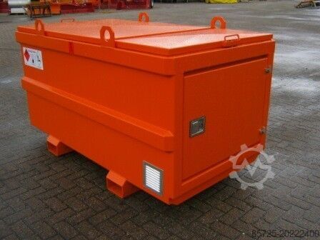 Tankbil  IBC met afsluitb. bovenbak