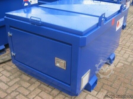 Tankbil  IBC met afsluitb. bovenbak