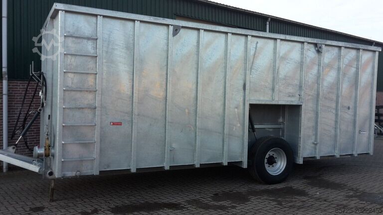 Trágyázógép  Gegalvaniseerde mestcontainer