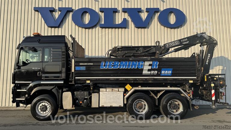 Savivartis su kranu MAN TGS