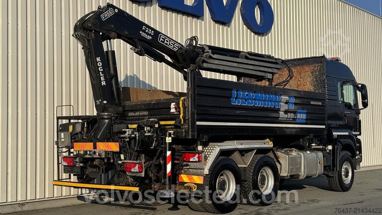 Savivartis su kranu MAN TGS