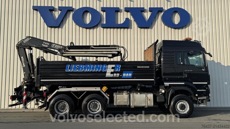 Savivartis su kranu MAN TGS