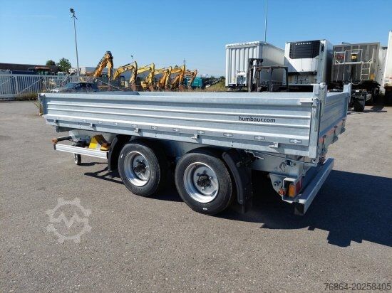 Tresidet tipphenger HUMBAUR HTK 754020 TANDEM 3-SEITENKIPPER, VOLLVERZINKT,