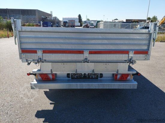 Tresidet tipphenger HUMBAUR HTK 754020 TANDEM 3-SEITENKIPPER, VOLLVERZINKT,