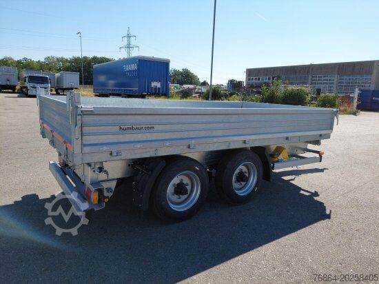 Tresidet tipphenger HUMBAUR HTK 754020 TANDEM 3-SEITENKIPPER, VOLLVERZINKT,