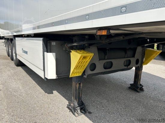 Lavbygd semitrailer KRONE KüHLAUFLIEGER, TK SLXI 300, LIFTACHSE, DOPPELSTOCK, BLUMENBREITE