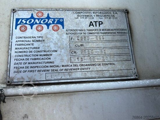 รถบรรทุกห้องเย็น RENAULT MIDLUM 300.19, TK SPECTRUM TS TIEFKüHLER