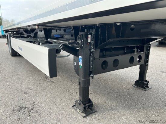 Lavbygd semitrailer KRONE SE CITY KüHLER, TK SLXI 300, 1-ACHSAUFLIEGER MIT HEBEBüHNE