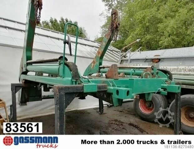 Specialios paskirties sunkvežimis TAK 20 ADONIS, Tele-Absetzanlage, Wechselaufbau