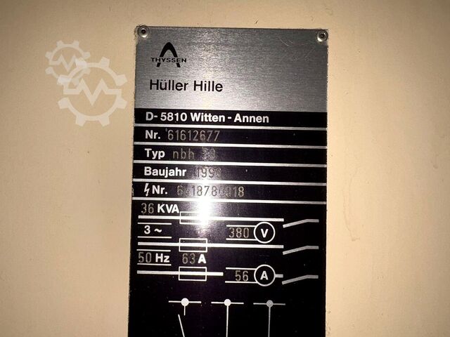 क्षैतिज मशीनिंग केंद्र HÜLLER HILLE NBH 70
