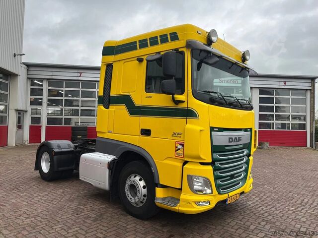 MTS standard DAF XF 440 FT EURO 6 LUCHTGEVEERDE VOORAS
