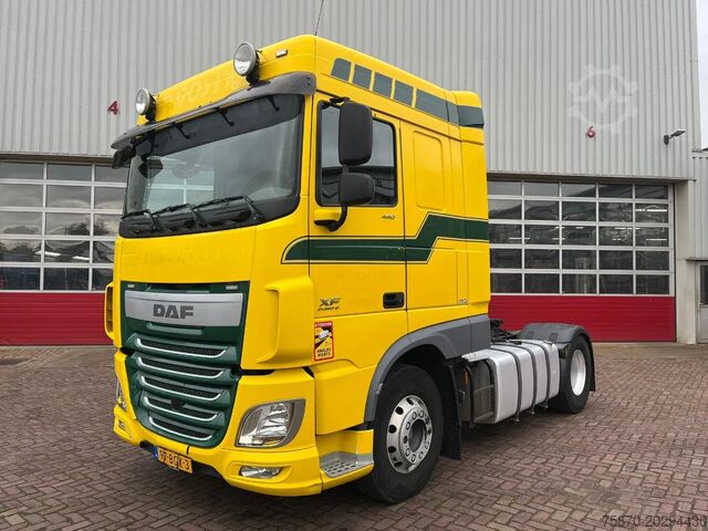 MTS standard DAF XF 440 FT EURO 6 LUCHTGEVEERDE VOORAS