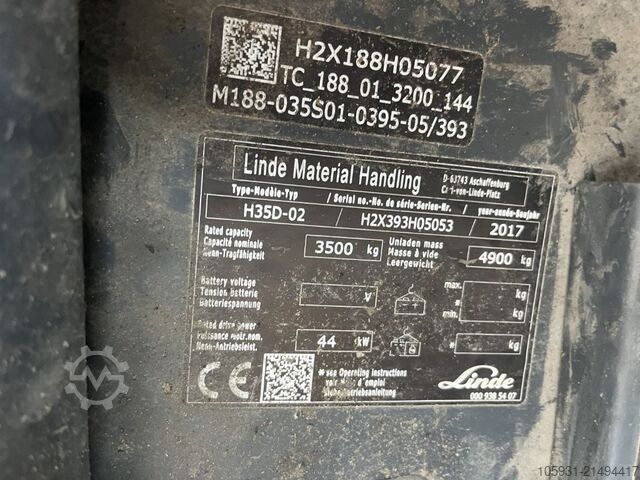 Forklift diesel Linde H35D-02