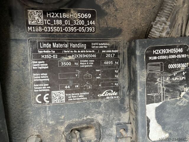 Forklift diesel Linde H35D-02