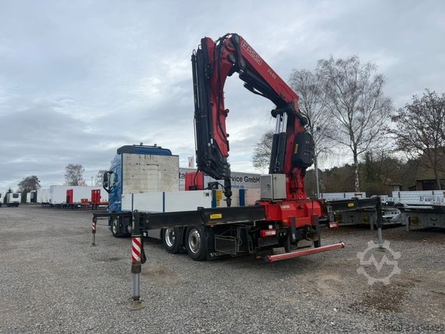 Бортовой грузовик VOLVO FH 500 6x2 Container Pritsche Fassi F455 Kran