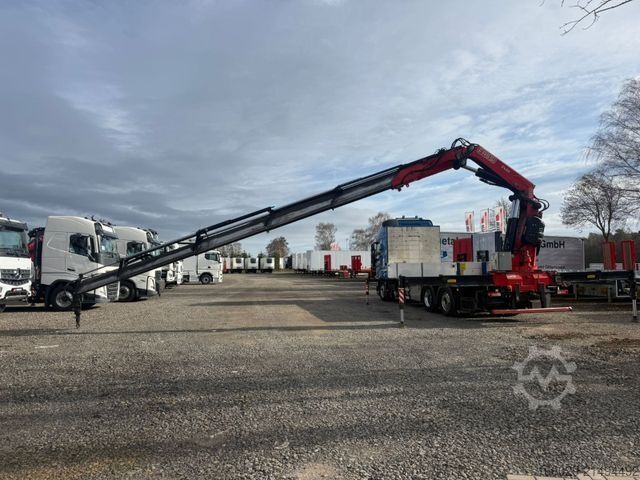 Бортовой грузовик VOLVO FH 500 6x2 Container Pritsche Fassi F455 Kran