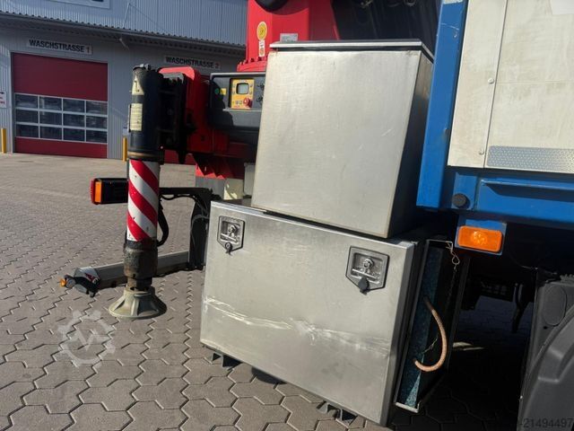 Кран-манипулятор на шасси грузовика VOLVO FH 500 6x2 Container Pritsche Fassi F455 Kran