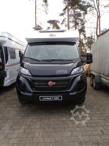 Halvintegreret autocamper BÜRSTNER Limited T 660 Tageszulassung / Winterpaket, Safe