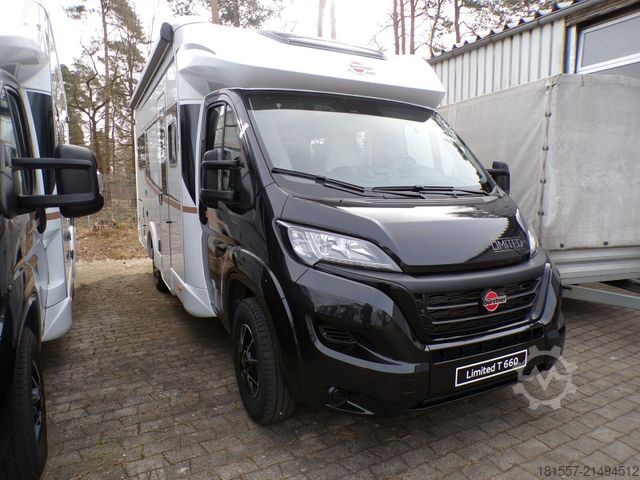 Halvintegreret autocamper BÜRSTNER Limited T 660 Tageszulassung / Winterpaket, Safe