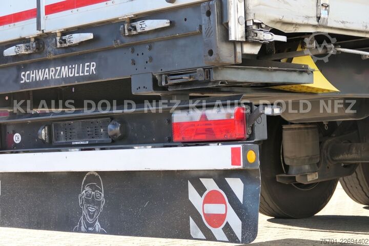 खुला सेमी-ट्रेलर तिरपाल के साथ SCHWARZMÜLLER SPA 3/E Pritsche Plane Liftachse SAF-Achsen