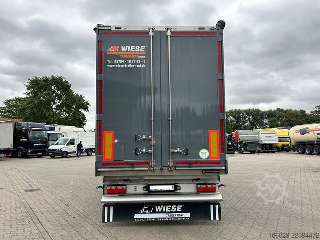 行走地板半挂车 KRAKER CF-Z Schubboden 92m³ 10mm Boden Sehr sauber