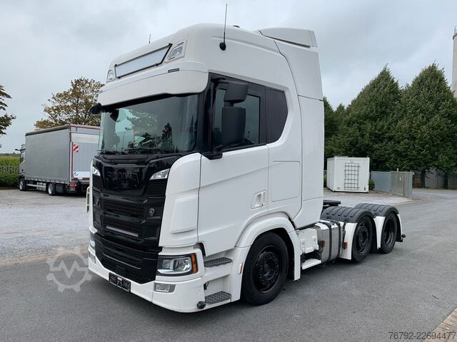 Camion per carichi pesanti SCANIA R 500 A6x2/4LB New/Ret./2xTank/Vollluft/70to GGW