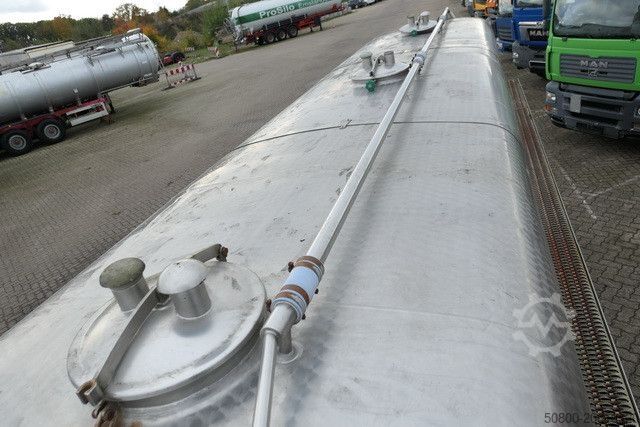 Tanktrailer Blumhardt L 24/75 e, Edelstahl, 19m³, 3 Kammern