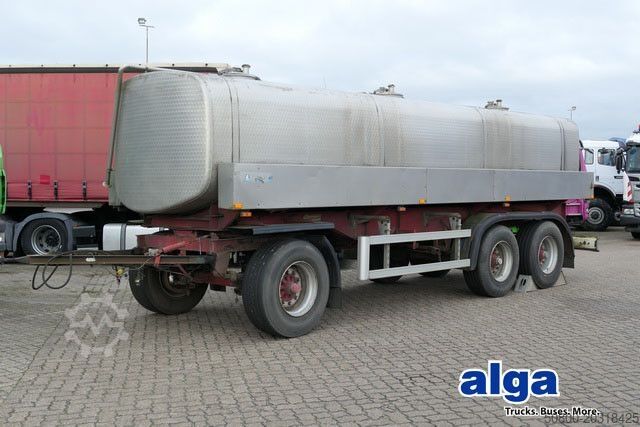 Køletrailer Blumhardt L 24/75 e, Edelstahl, 19m³, 3 Kammern