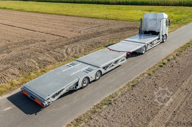 Camion transportator de autoturisme DAF XF Autotransporter für 6 PKW'S VDI Zertifiziert