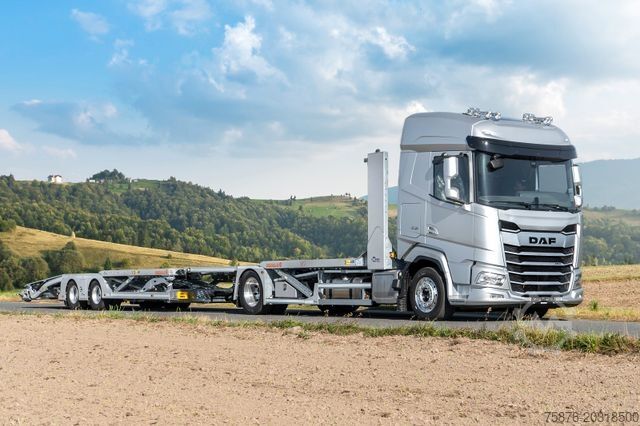 Camion transportator de autoturisme DAF XF Autotransporter für 6 PKW'S VDI Zertifiziert