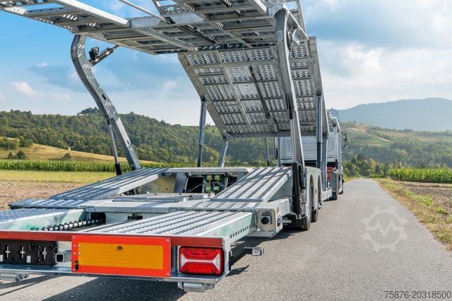 Camion transportator de autoturisme DAF XF Autotransporter für 6 PKW'S VDI Zertifiziert